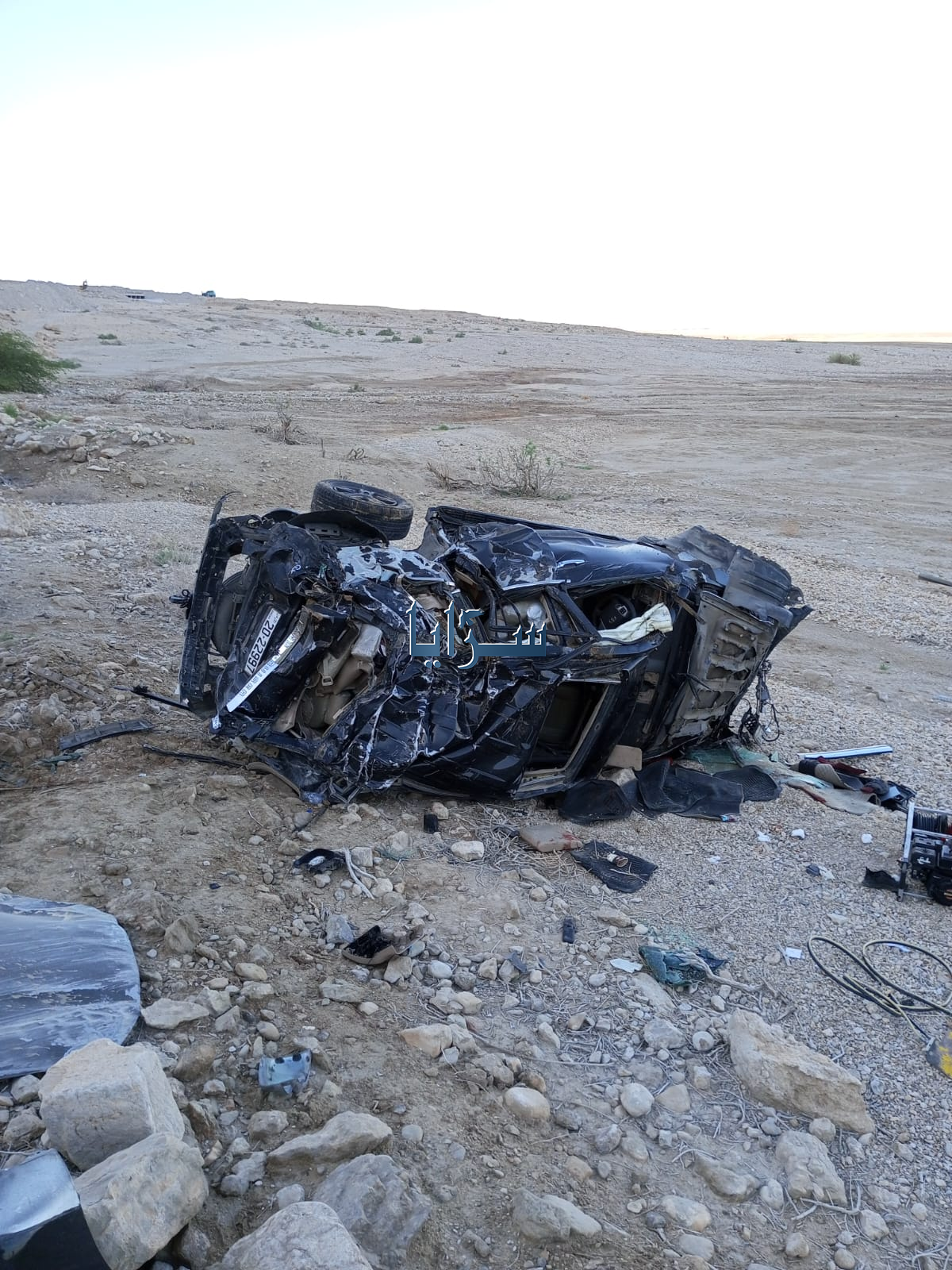 بالصور  ..  وفاة نجل النائب السابق مصلح الطراونة بحادث تدهور مروع على طريق الغور
