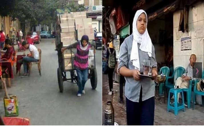 صورتان لفتاتين تهزان مواقع التواصل في مصر