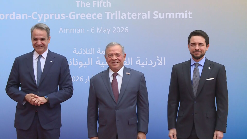 الملك وولي العهد يستقبلان الرئيس القبرصي ورئيس الوزراء اليوناني