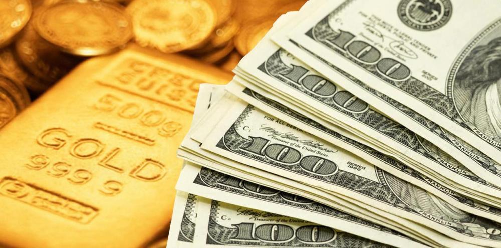 اسعار الذهب تتراجع مع صعود الدولار 