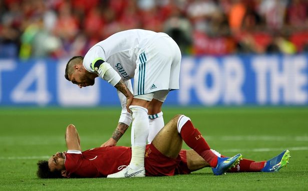 مدرب ليفربول عن إصابة محمد صلاح ..  "راموس مصارع ولا يرحم"