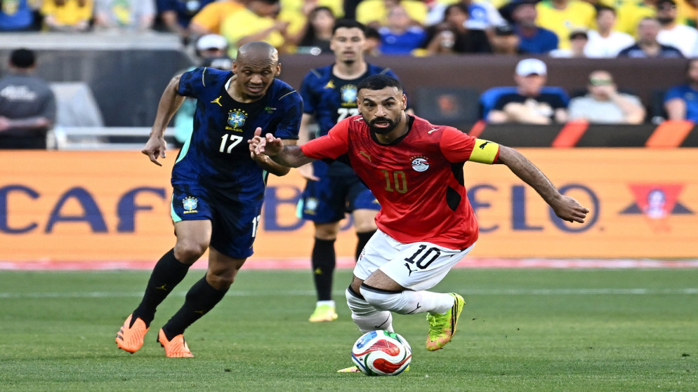 البرازيل تفوز 2-1 على مصر وديا استعدادا لكأس العالم