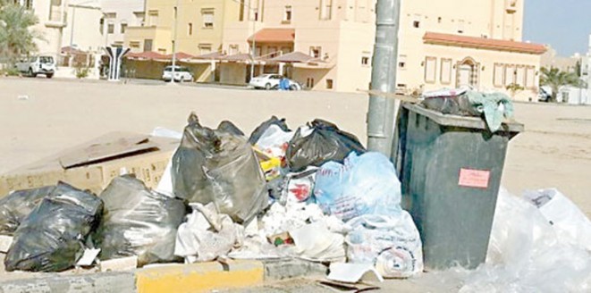 أزمة القمامة في الكويت أخطر من مثيلتها في لبنان