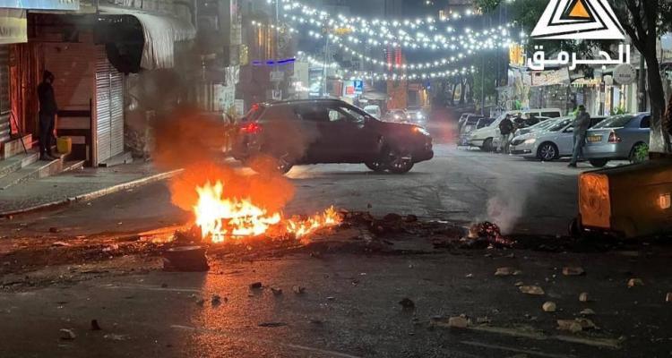 مواجهات واعتقالات في مظاهرة خرجت نصرة للأقصى في الناصرة