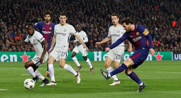 بالفيديو ..  أهداف مباراة برشلونة وتشيلسي في دوري الأبطال (3-0)