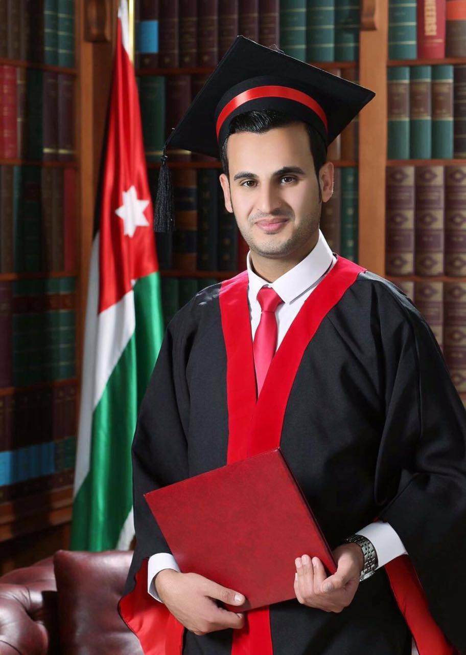 الدكتور محمد نايف الخزاعله "مبارك التخرج "