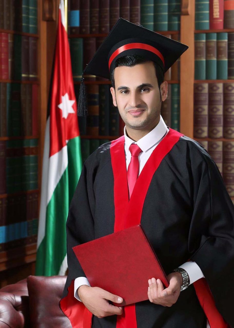 الدكتور محمد نايف الخزاعله "مبارك التخرج "