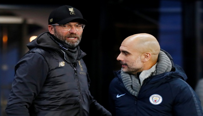 جوارديولا يفقد الامل و ليفربول بطلا لدوري الانجليزي