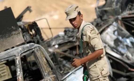وجرحى بانفجار عبوة ناسفة في سيناء