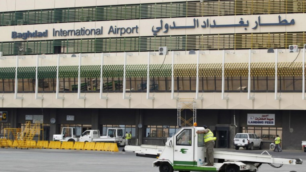 5 جرحى في الهجوم بصواريخ على مجمع مطار بغداد الدولي