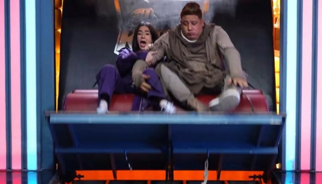 حمو بيكا في "رامز ليفل الوحش" ..  وزنه 220 كجم ويخشى اللون الأزرق