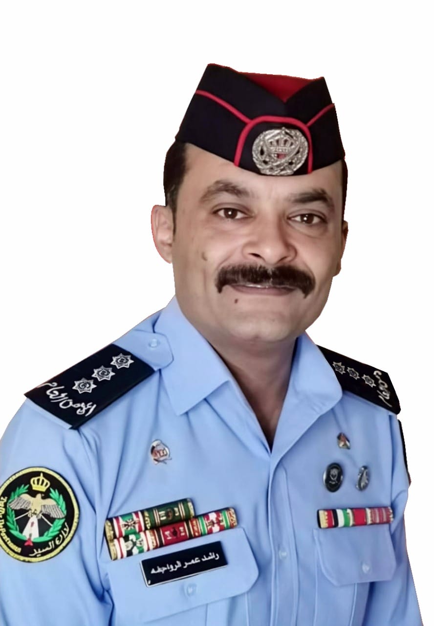  النقيب راشد عمر الرواجفه ..  مبارك الترفيع 