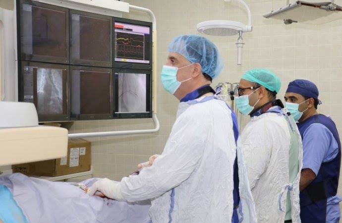 شكر وتقدير لكادر مركز الملكة علياء لامراض القلب
