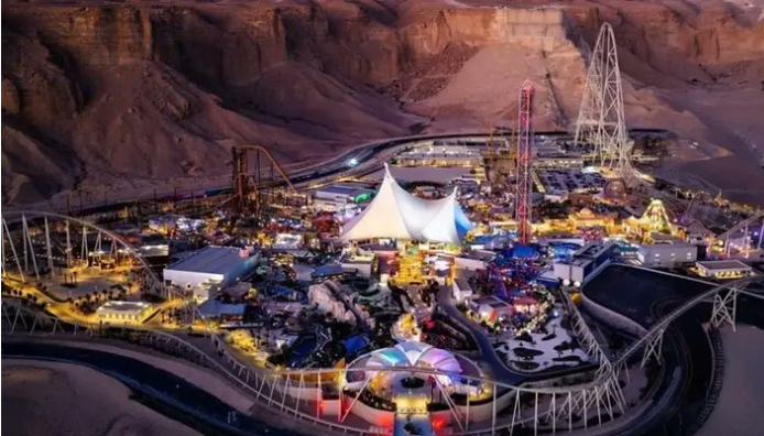 السعودية تفتتح سيكس فلاجز أكبر منتزه ترفيهي في الشرق الأوسط 31 ديسمبر
