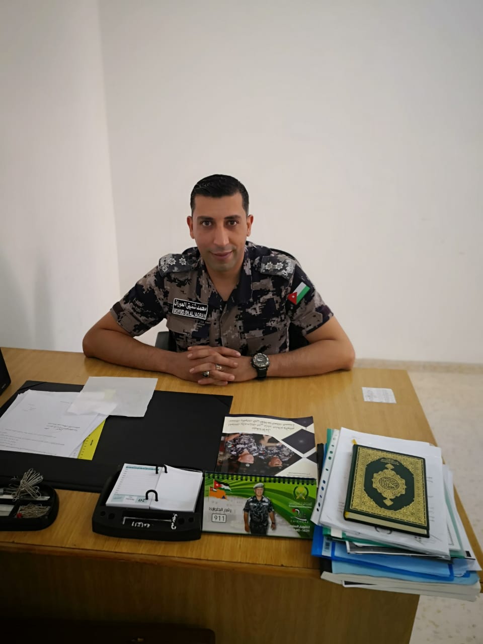 محمد  العوران  ..  مبارك الترفيع 
