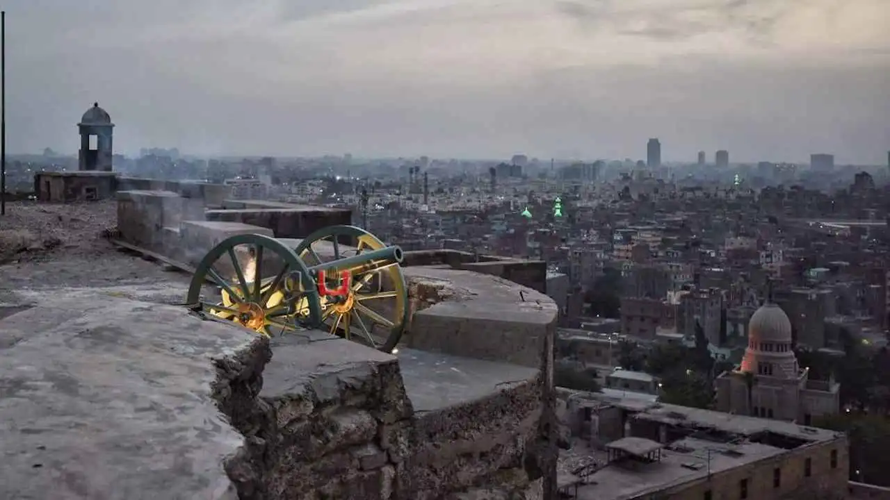  مدفع رمضان يعود للإطلاق بعد غياب لسنوات في دمشق  ..  صور 