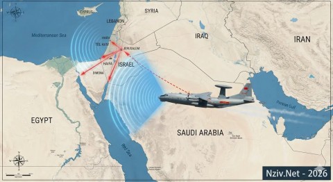هل تجسست على أهداف إسرائيلية؟ ..  تقرير عبري يلاحق رحلة طائرة استطلاع صينية من مصر عبر السعودية