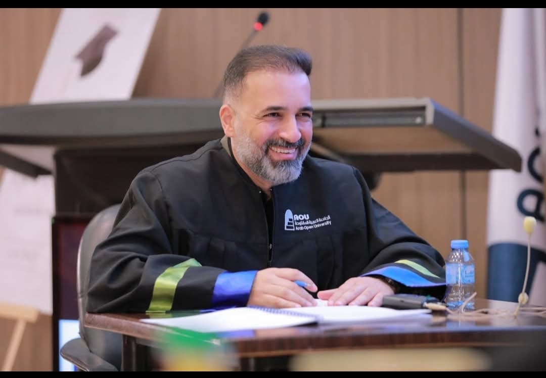 رامي الشيخ  .. مبروك الماجستير