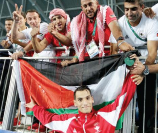 أبو غوش يدون اسم الأردن بحروف ذهبية في سماء الأولمبياد