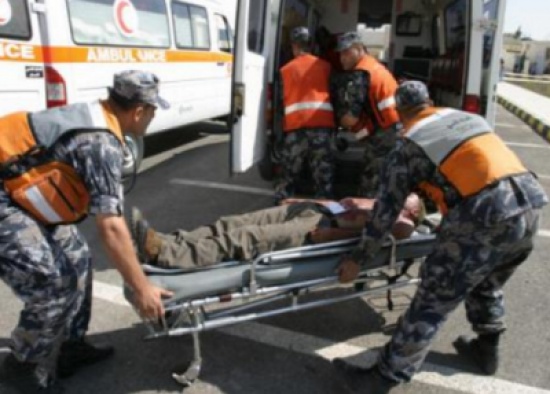 اصابة حرجة لعامل وطن اثر حادث دهس في العقبة ..  وفرار السائق