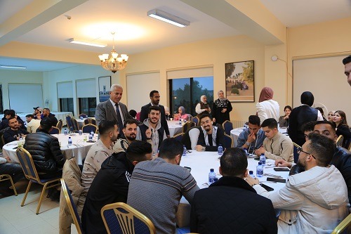 جامعة الزيتونة الاردنية تقيم مأدبة إفطار للاشقاء الطلبة الفلسطينيين