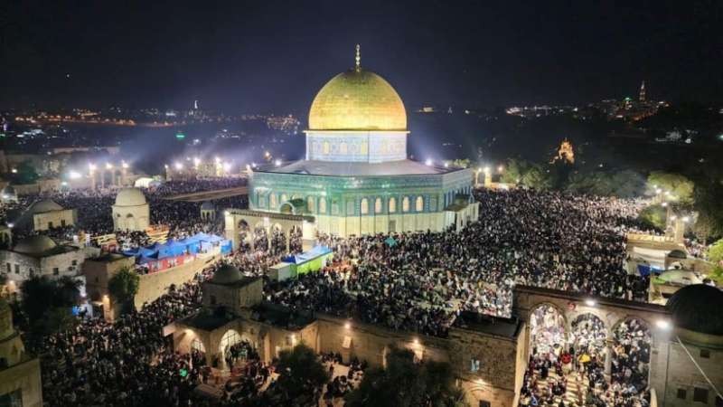 الخطيب: أكثر من 4 ملايين مصلٍّ زاروا الأقصى في رمضان