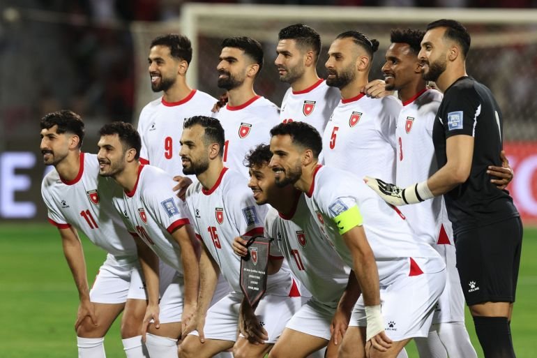 انتهاء الشوط الاول من اللقاء الودي بين النشامى وروسيا بالتعادل السلبي 