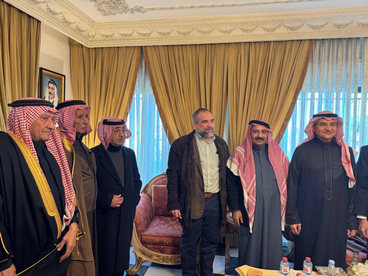 الفيصل الجربا يقيم وليمة غداء تكريمية لسفير المملكة العربية السعودية بحضور كبار الشخصيات في عمّان