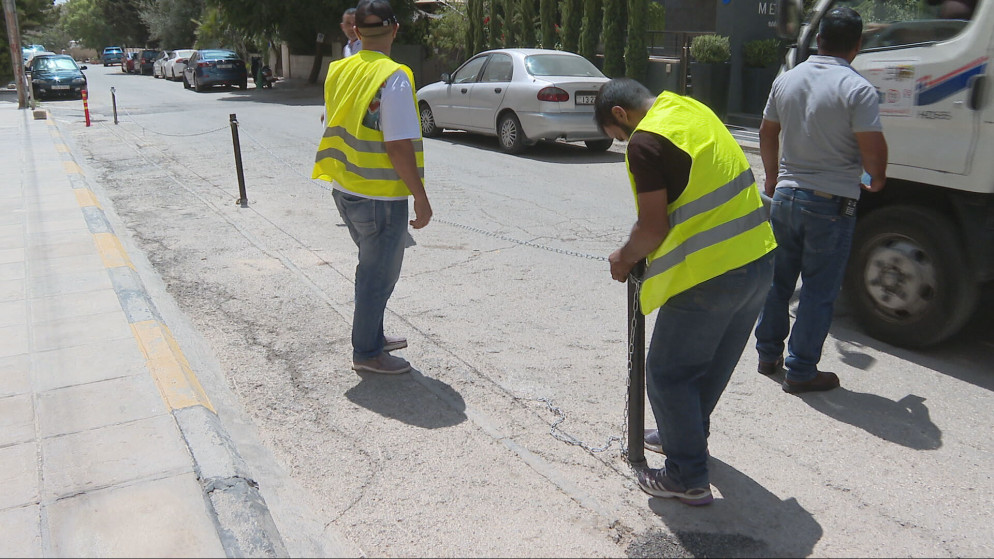 أمانة عمان: رفع 878 حاجزا اسمنتيا و5100 عائق من الشوارع