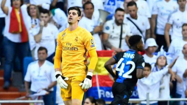 زيدان يوضح سبب قراره تبديل كورتوا خلال لقاء كلوب بروج