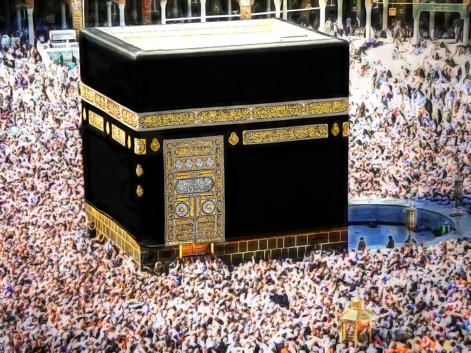 إختفاء ظل الكعبة ظهر اليوم بسبب عامودية الشمس عليها