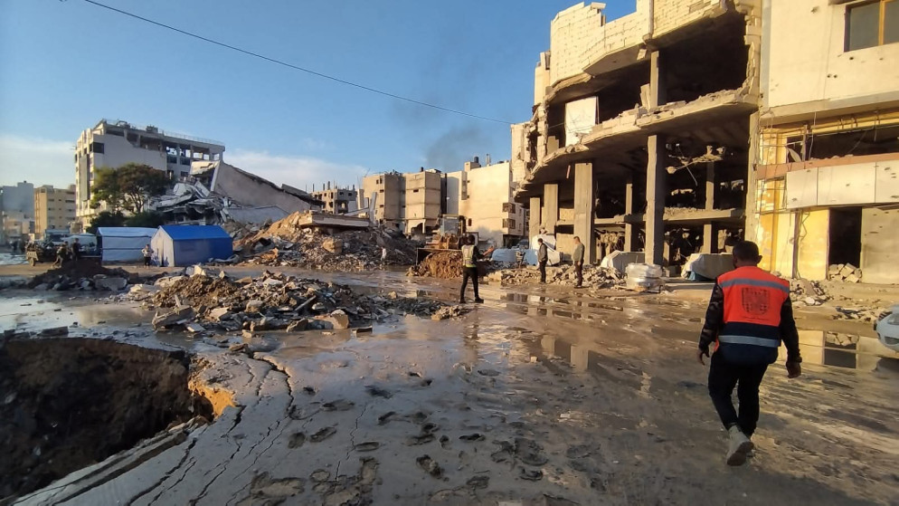 بلدية غزة: 93% من الخيام في قطاع غزة متهالكة