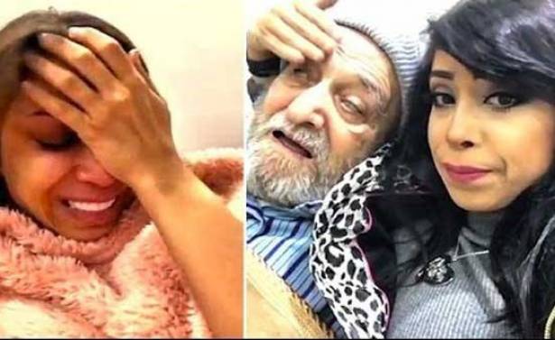 فيديو مؤثر: شاهدوا كيف انهارت الفنانة الكويتية أبرار بعد وفاة جدها .. !!