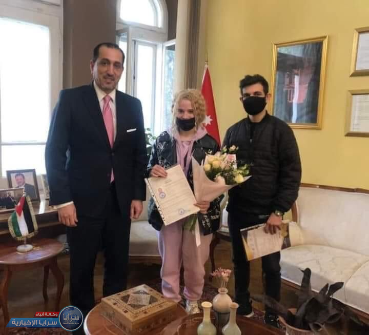 أول حالة زواج لأردني قادم من ⁧‫أوكرانيا‬⁩ مع نازحة أوكرانية