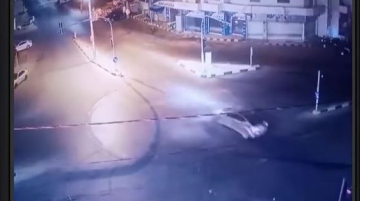 بالفيديو ..  ضبط سائق مركبة يمارس "التفحيط" في مرج الحمام 