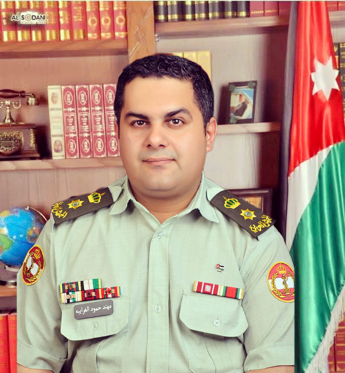 المقدم مهند حمود الغرايبه ..  مبارك الترفيع