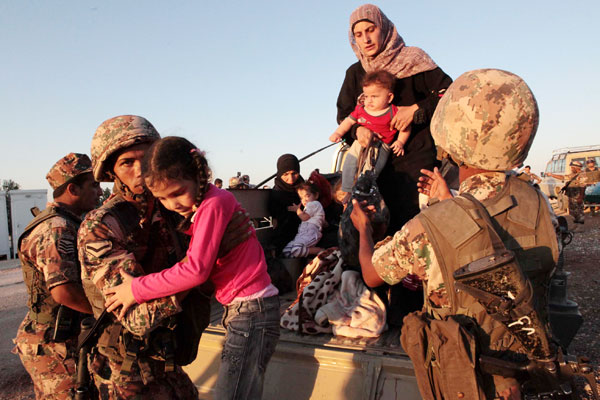 4659 لاجئا سوريا يدخلون المملكة خلال 24 ساعة