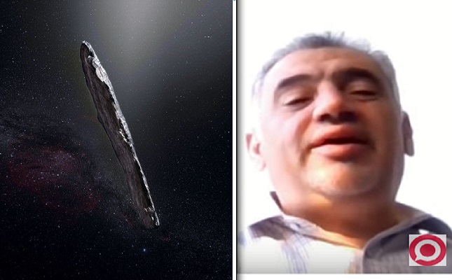 "أومواموا" زائر غريب يُسافر عبر الفضاء بسرعة هائلة تجاه الأرض يثير حيرة العلماء .. فيديو