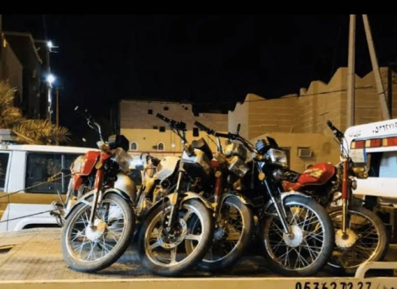 السعودية: ضبط أكثر من 6 آلاف دراجة آلية مخالفة في أسبوع واحد