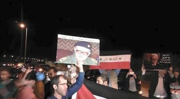 بالصور: صفحة عزة الدوري على الفيسبوك تصف الاردنيين بـ "أحرار الامة"  ..  وتعزي بـ "طارق عزيز"