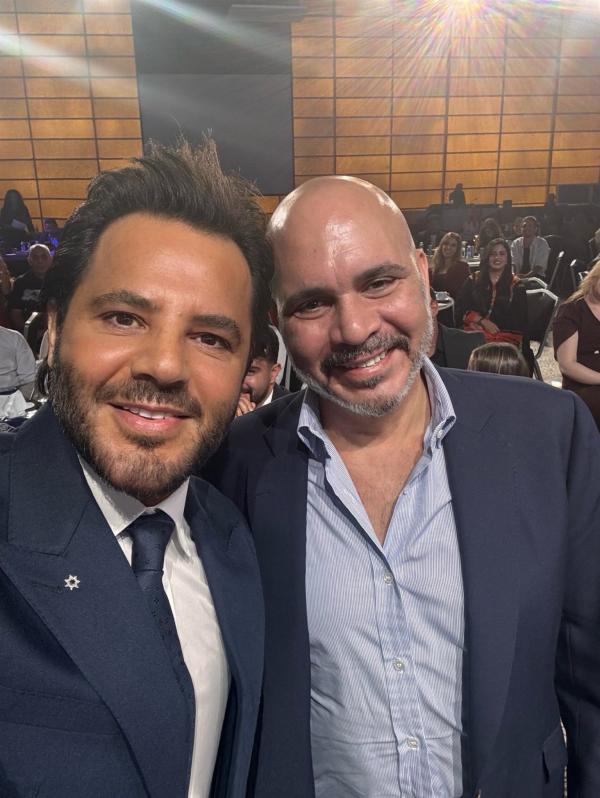 نيشان يلتقي الأمير علي على هامش حفل في البحر الميت