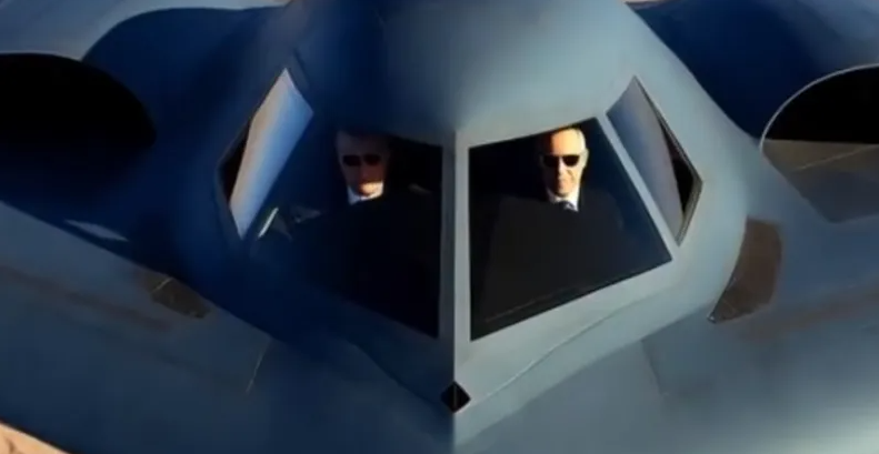 فيديو يثير التكهنات ..  نتنياهو وترامب على متن "قاتلة نووي إيران" 