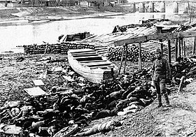 جثث عارية وأخرى متفحمة طفت على سطح نهر سوميدا ..  جرائم واشنطن ما زالت تترك أثرها بالشعب الياباني