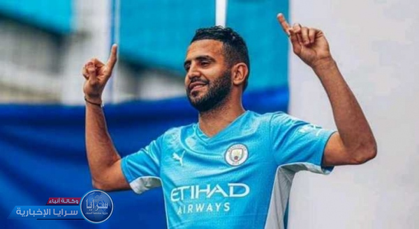 مانشستر سيتي يهنئ محرز بعد التأهل الى الدور النهائي من تصفيات المؤهلة لنهائيات كأس العالم