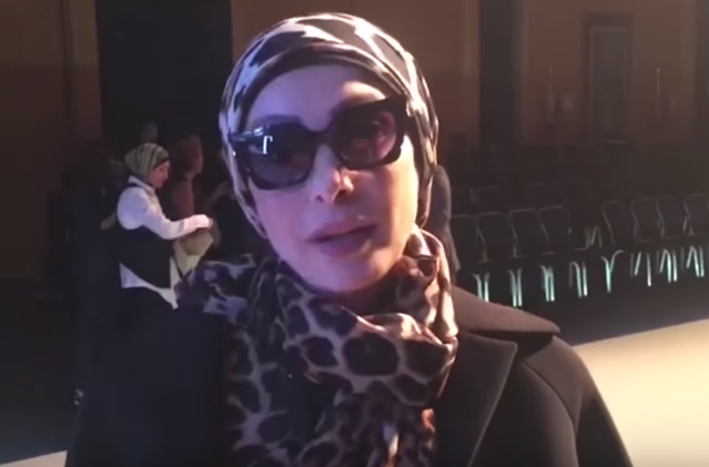 بالفيديو-أمل حجازي في أول ظهور لها بعد ارتداء الحجاب