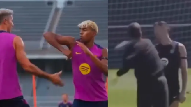 سخرية من ريال مدريد قبل مباراة برشلونة ..  "كلاسيكو" الملاكمة