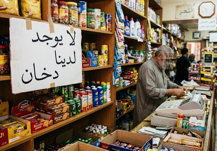 "الدخان اختفى من الدكاكين" ..  نقص في بعض الأصناف وسط حديث عن رفع الأسعار 10 قروش للعلبة
