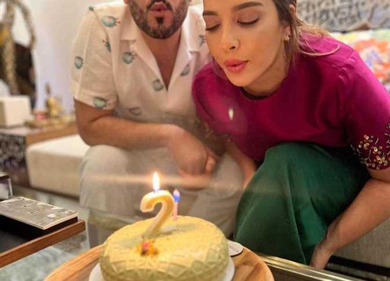 أصالة تحتفل بعيد زواجها من فائق حسن ..  ماذا كتبت؟