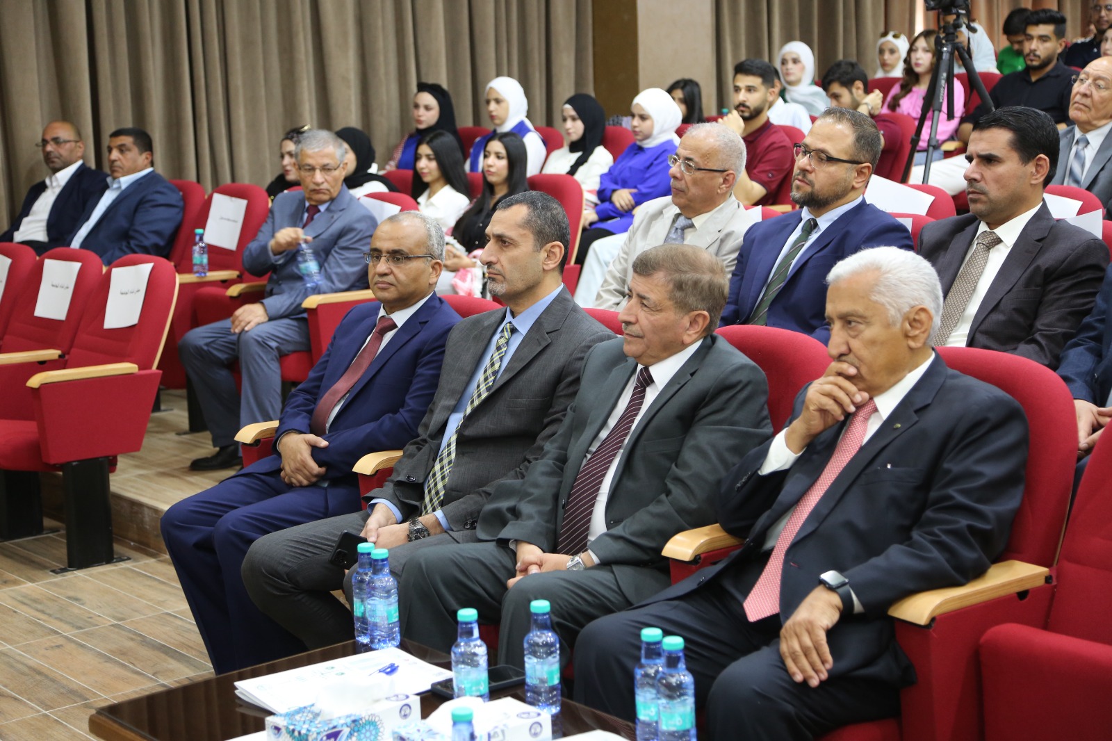مناظرة انتخابية لأمناء احزاب تقدم وحشد والعمل وإرادة في جامعة الزيتونة  