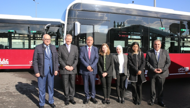 تشغيل تجريبي لمسار الحافلات الكهربائية ضمن الباص السريع